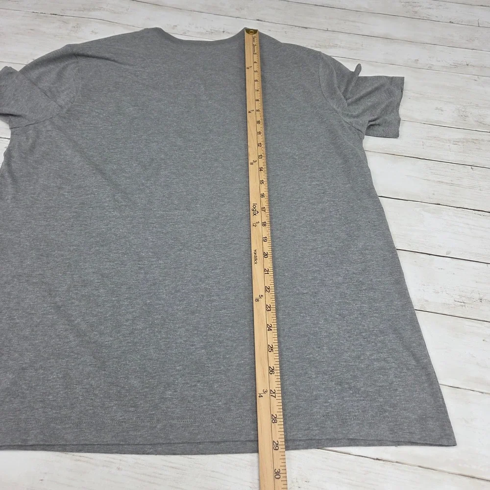 Jordan Jumpman T-Shirt Short Sleeve Mens Large Gray AQ2366-02K Logo